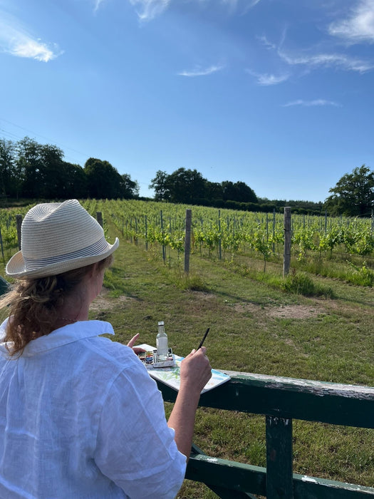 Wine Tour + Sip & Paint Workshop