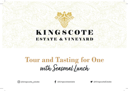 Kingscote Estate & Vineyard Tour & Tasting With Lunch Voucher