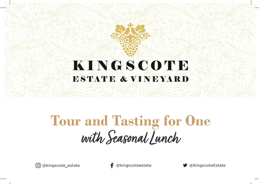 Kingscote Estate & Vineyard Tour and Tasting With Lunch Voucher