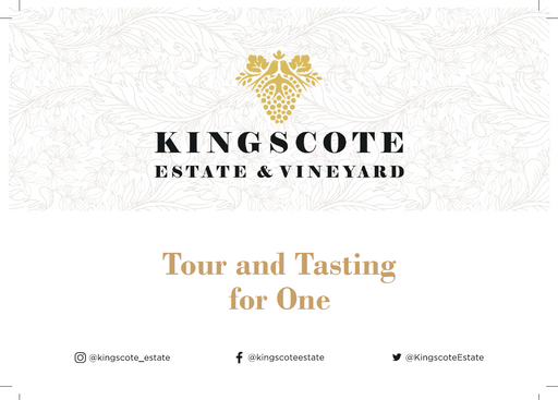 Kingscote Estate Vineyard Tour & Wine Tasting Voucher