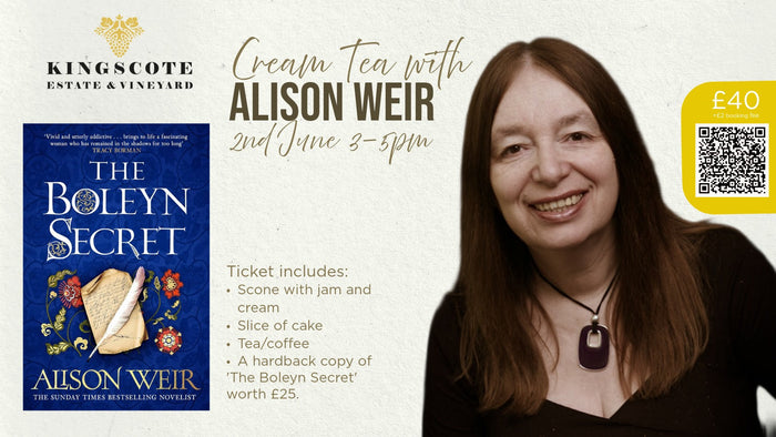 Cream Tea with Alison Weir at Kingscote