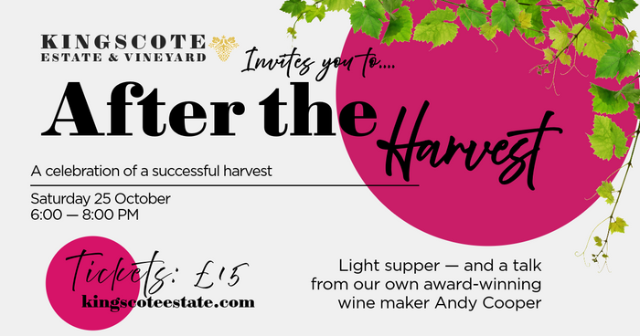Your invitation to a special evening at Kingscote Estate