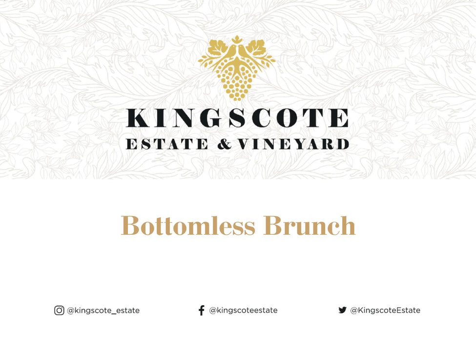 Kingscote Estate Bottomless Brunch Voucher