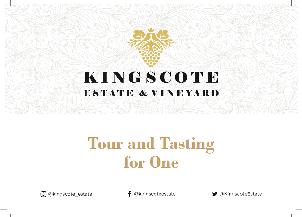 Kingscote Estate Vineyard Tour & Wine Tasting Voucher